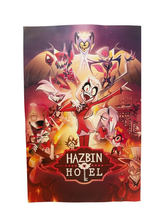 Other - Hazbin Hotel Poster 12x18 Canvas Unframed Wall Art Cartoon Decor